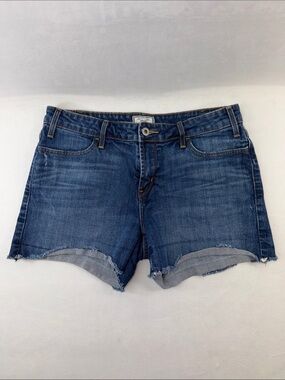Levi’s Classic Blue Denim Cutoff Women's Casual Summer Shorts